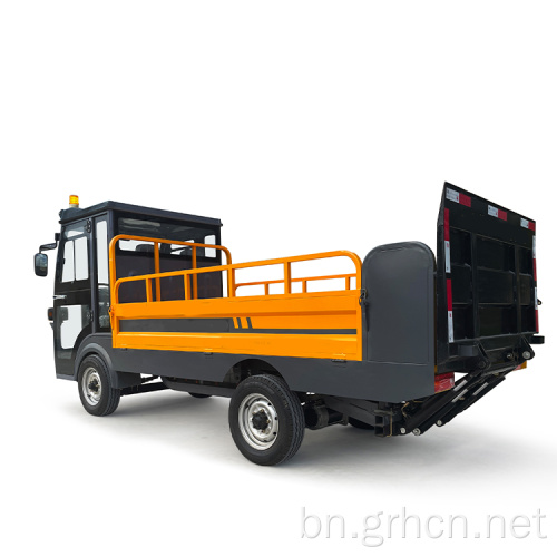 বিশুদ্ধ বৈদ্যুতিক আবর্জনা ট্রাক 1060 কেজি
